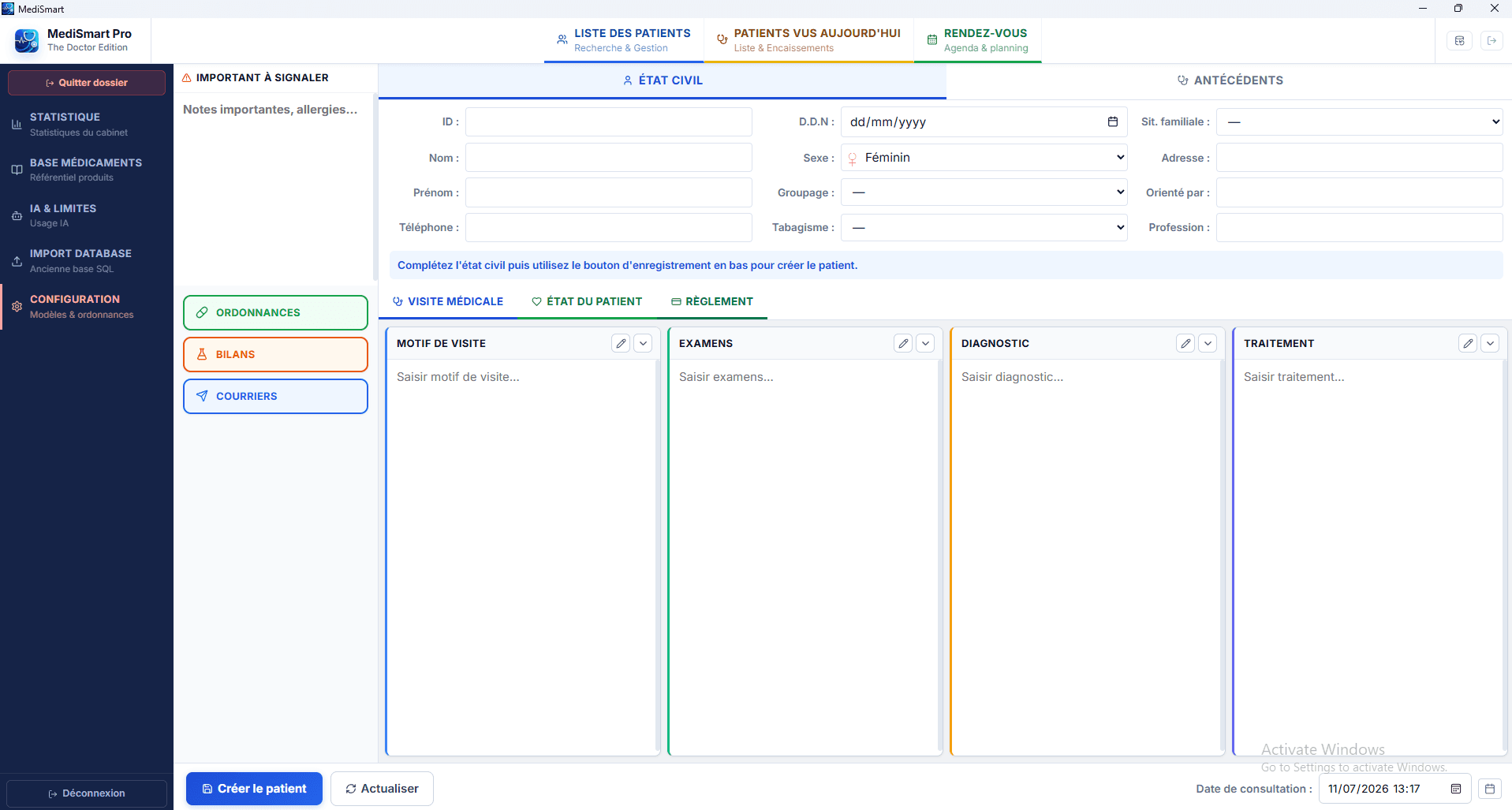 MediSmart Dashboard